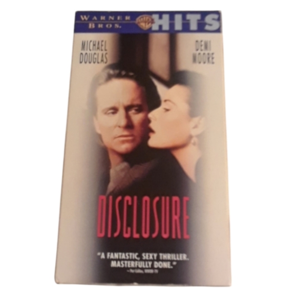 6/$15 Disclosure Warner bros VHS video tape - Picture 1 of 8